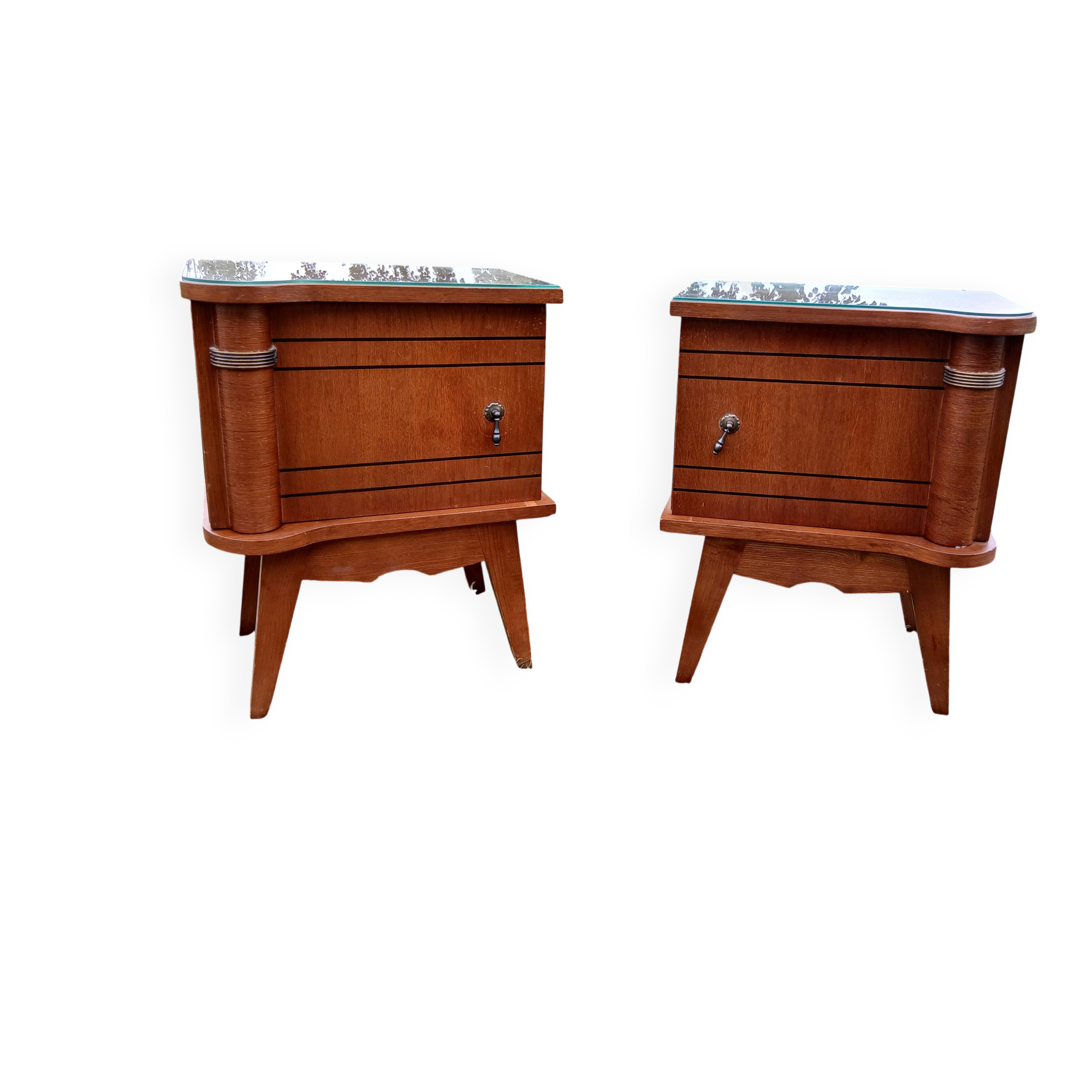 Art Deco bedside tables