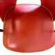 Vintage red rockabilly chair with armrest