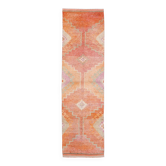 Tapis de couloir vintage orange citrouille 3x10, 91x323 cm