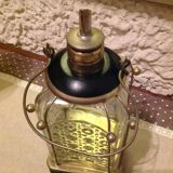 60s vintage cut glass decanter