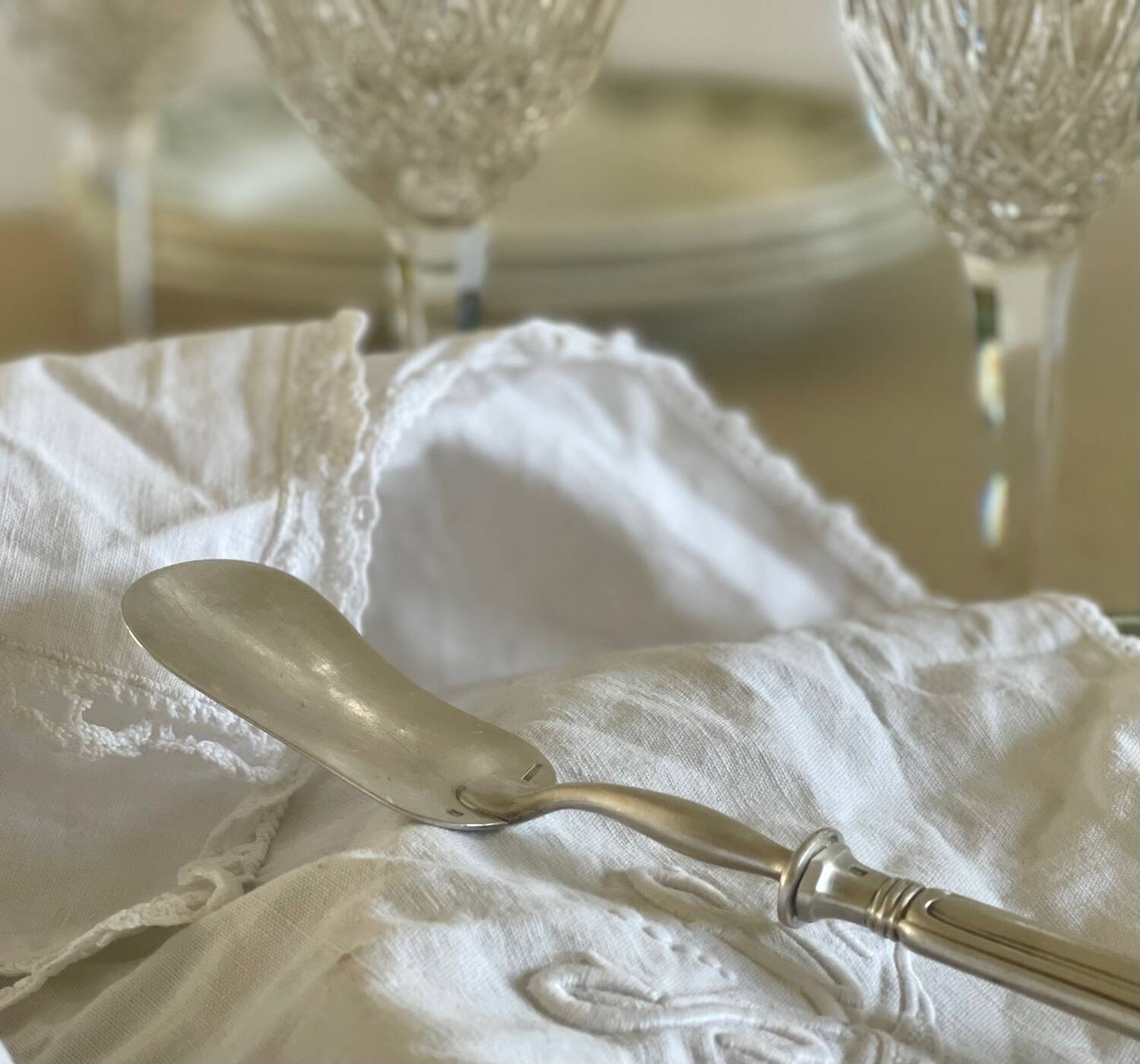 Cristofle petit fours server.