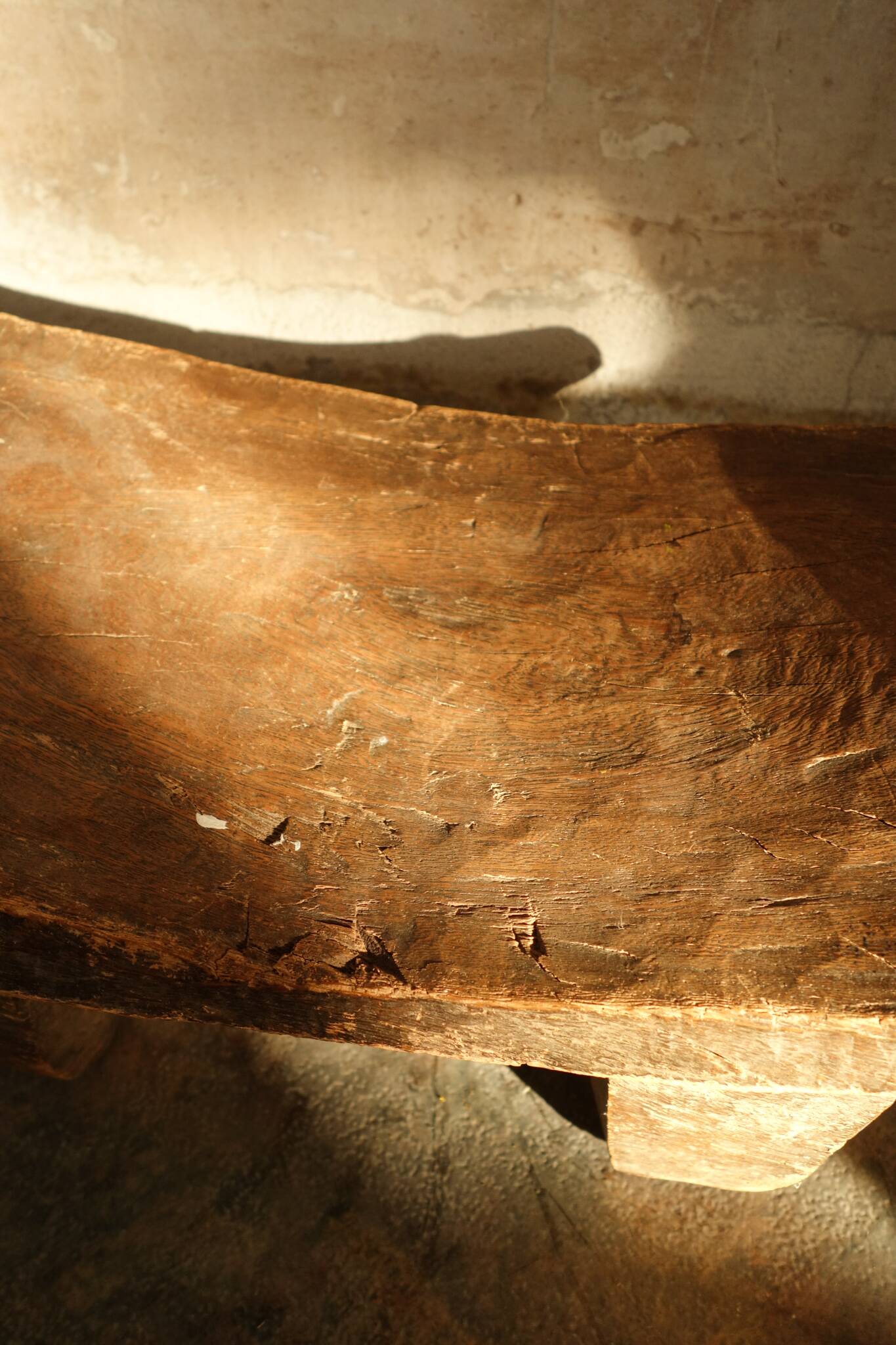 Antique african wooden stool