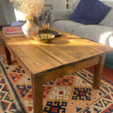 Table basse de ferme vintage