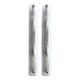 Contemporary Modern Clear Graniglia ”Canalina" Murano Glass Wall Sconce-Set