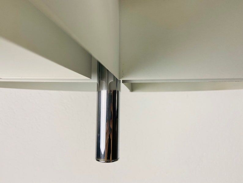 White suspension by Klaus Hempel for Kaiser Leuchten, 1970