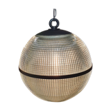 Black Holophane ball suspension