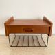 Vintage teak wall shelf
