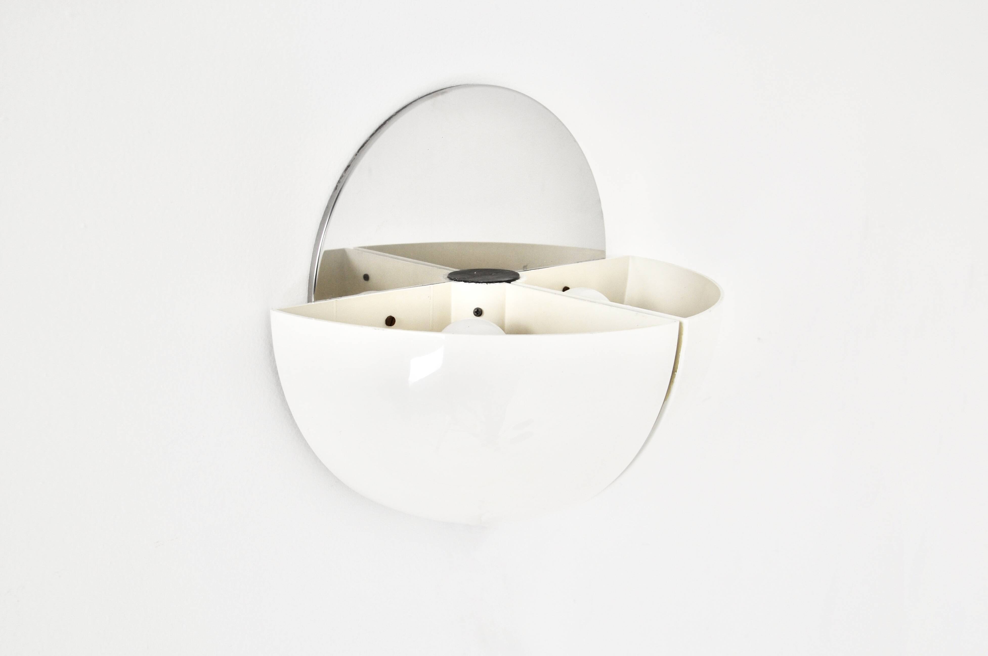 Wall lamp by Danilo & Corrado Aroldi for Stilnovo, 1980s