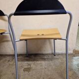 Vico Magistretti for Fritz Hansen - Set of 4 beech chairs MB9918