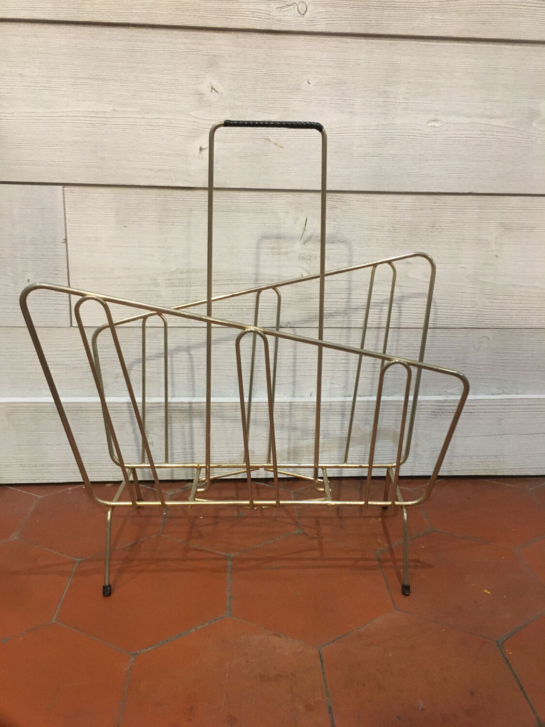Porte revue doré