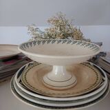 Compotier Terre de Fer "1212" H. Boulenger Choisy-le-Roi