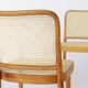 Set of 8 Ligna Bentwood Dining Chairs, Beechwood & Vienna Cane, 1960s-1970s