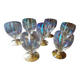 Lot de 8 verres à eau cristal