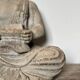 Bouddha acéphale en pierre XXe