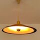 Large Danish Brass Pendant Light