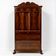 Chiffonnier haut avec bar en acajou 1850-1880