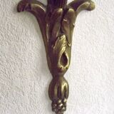 Simple Ruffled Glass Shade Wall Sconce