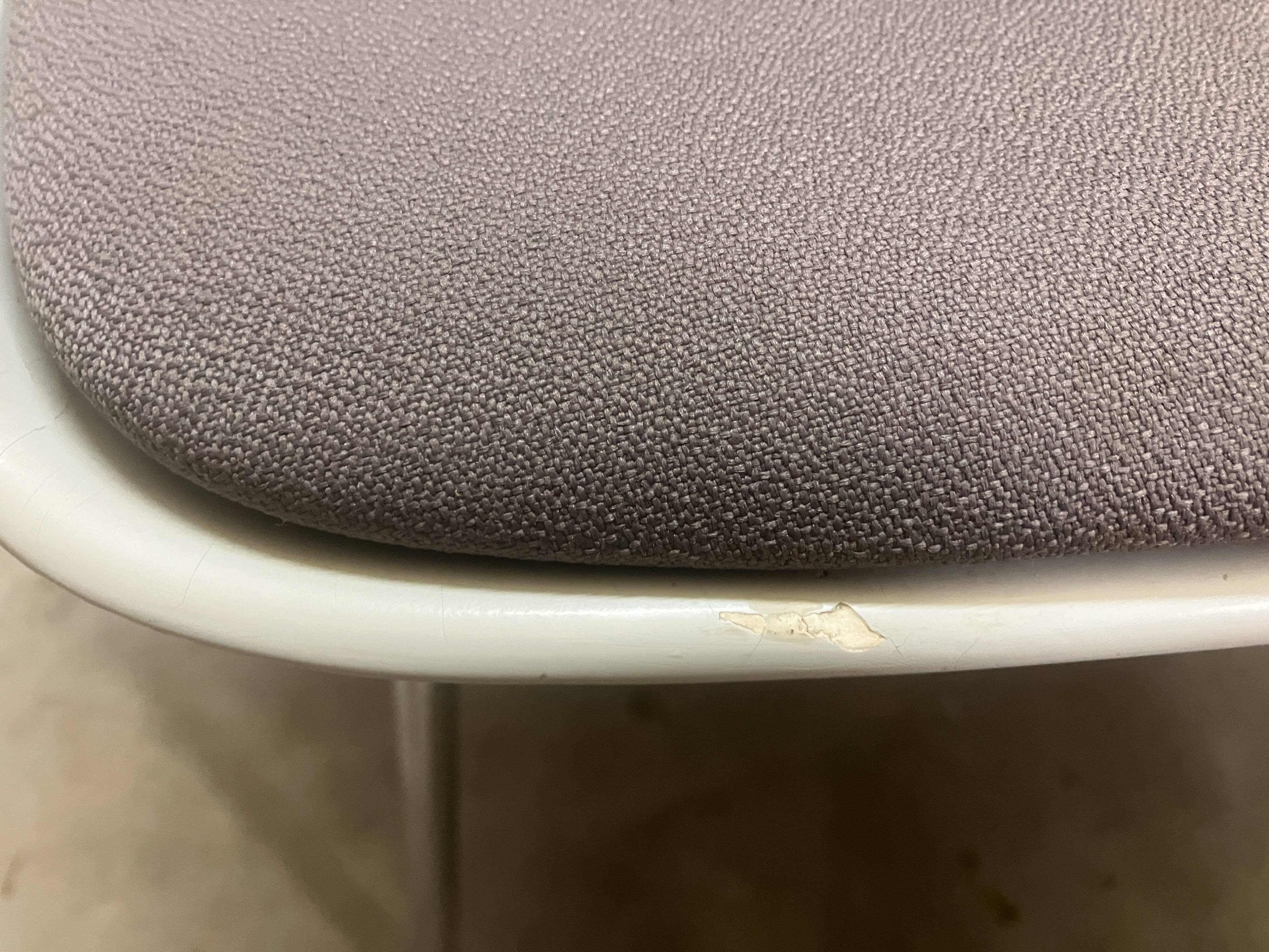 Space Age vintage bucket Chair Georg Leowald Wilkhahn