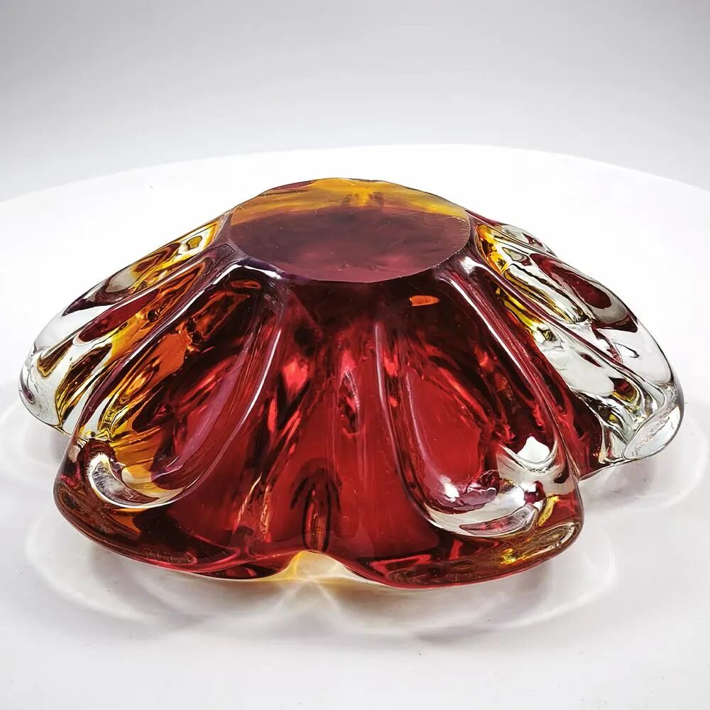 1960s Big Ashtray in Murano Glass.
