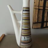 Ceramic pitcher " rum " roger capron , vallauris