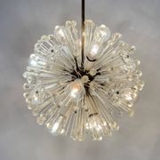 Snowball hanging Lamp by Emil Stejnar for Rupert Nikoll, 1950s
