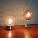 Bubble glass table lamp, Space Age style, 70s