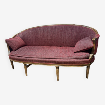 Louis XVI basket sofa