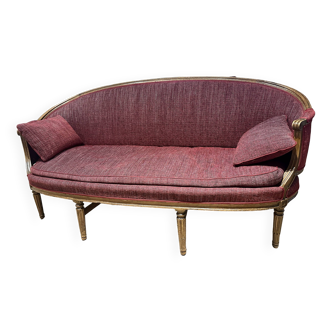 Louis XVI basket sofa