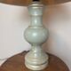 Celadon green lamp