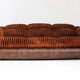 Vintage Italian 3 seater sofa velvet 1970s