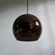 Suspension in speckled black opaline, Peill & Putzler, 1970s