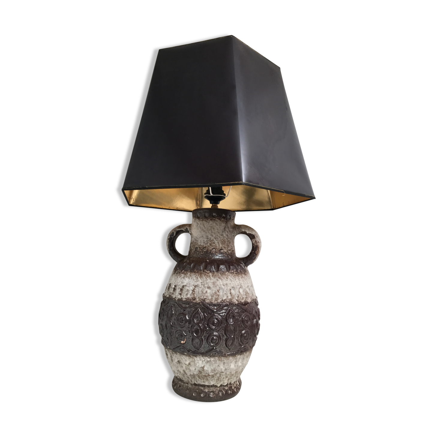 Ceramic lamp accosted 50s-60s