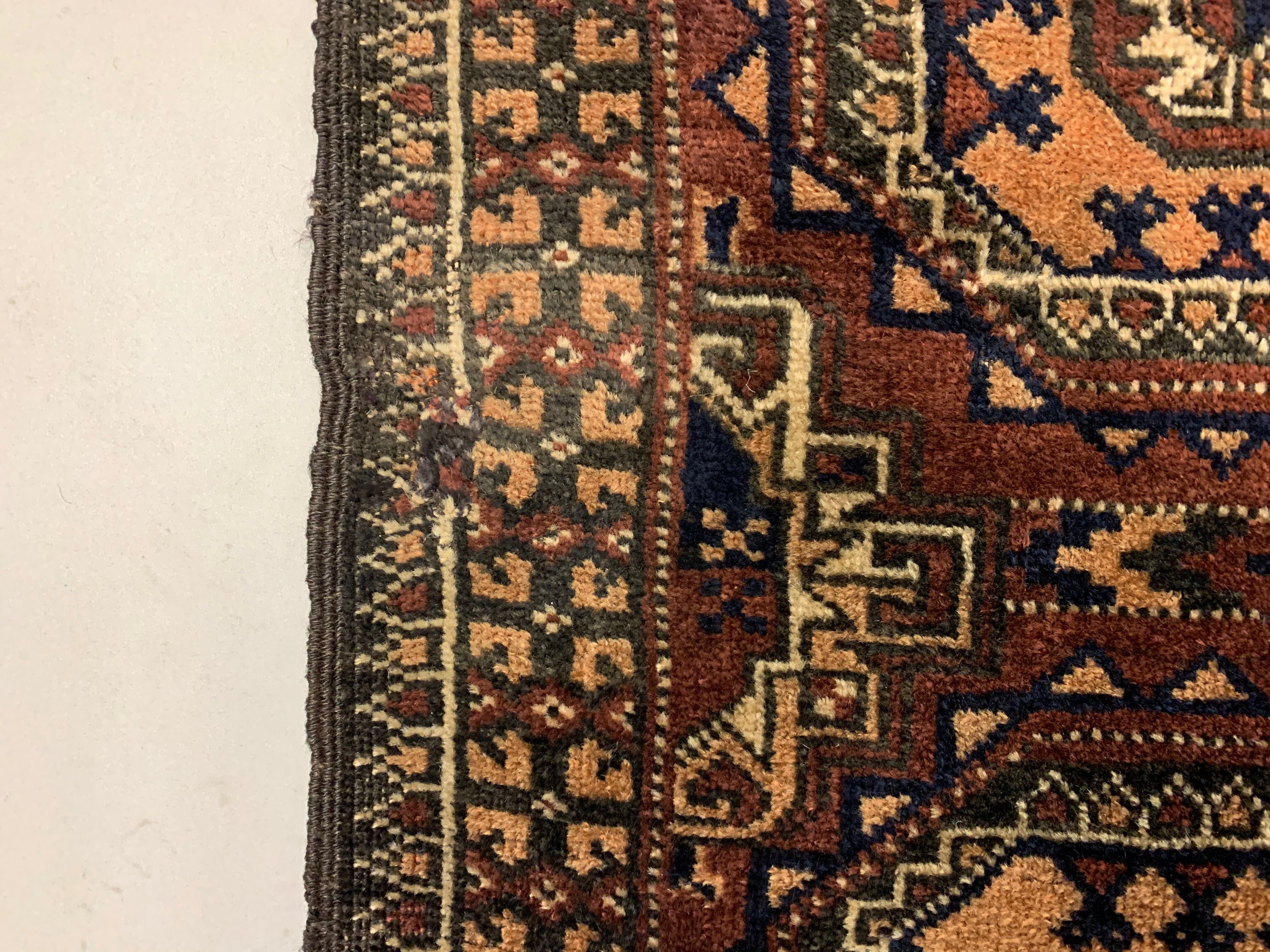 Vintage Taimuri Afghan Tribal rug 188x94 cm
