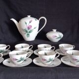 KPM Krister porcelain coffee service for 9 people, Germany