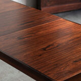 Extendable dining table in rosewood by Inger Klingenberg for Fristho, Dutch design, 1960s