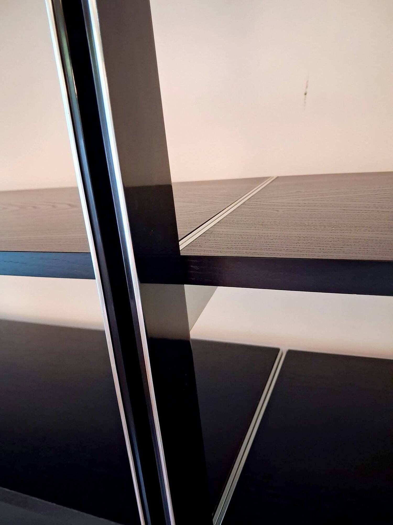 Modular Library CSS by George Nelson, RN Black Ash Finish