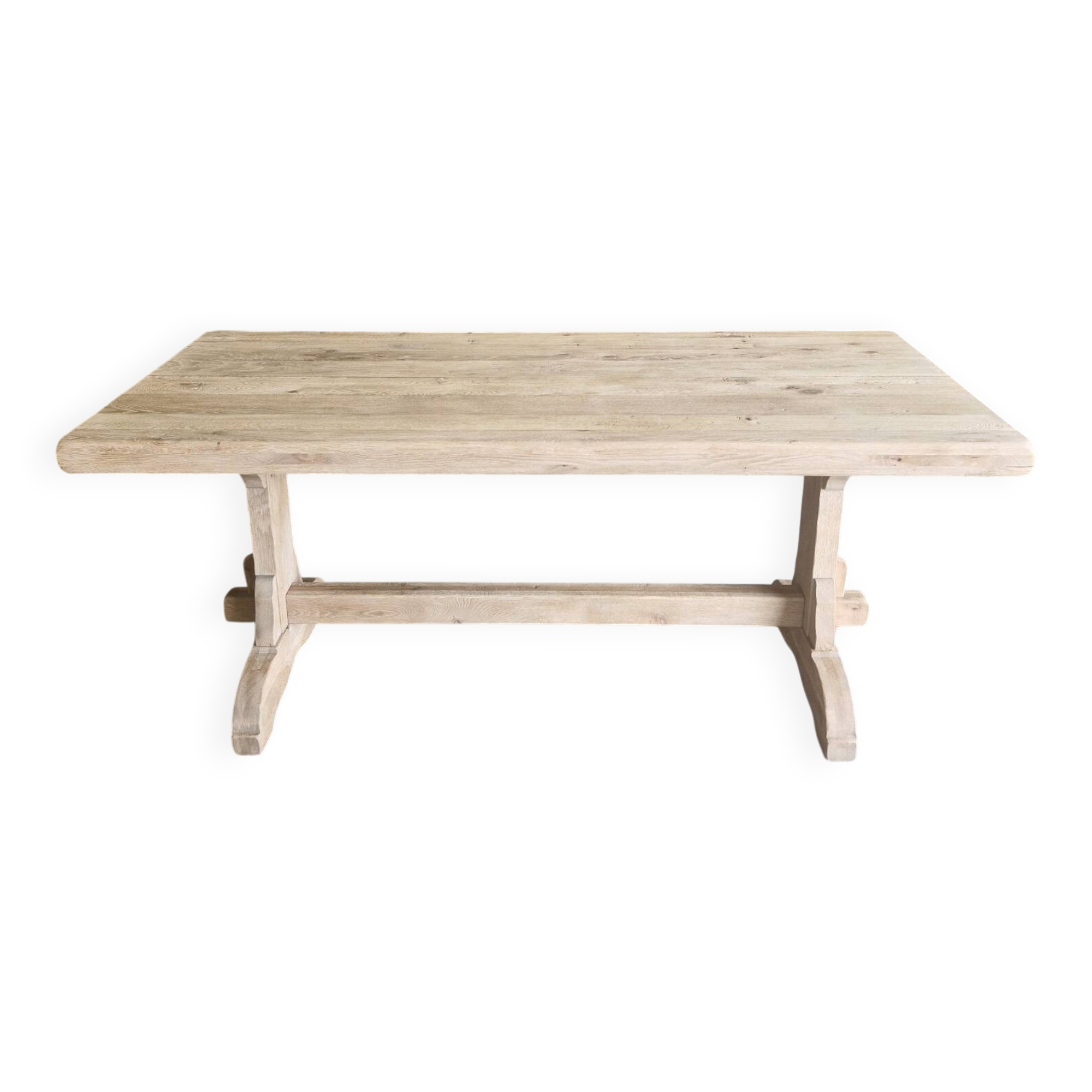 Reclaimed solid oak farmhouse table