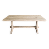 Reclaimed solid oak farmhouse table