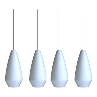 4 XXL vintage suspensions, Murano glass, 1960s