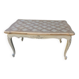 Louis XV style table from the 1950s/60s, stripped and patinated