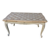 Louis XV style table from the 1950s/60s, stripped and patinated