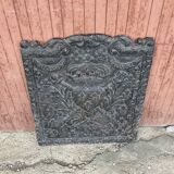 Fireplace plate