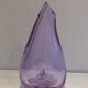 Pear-shaped glass vase