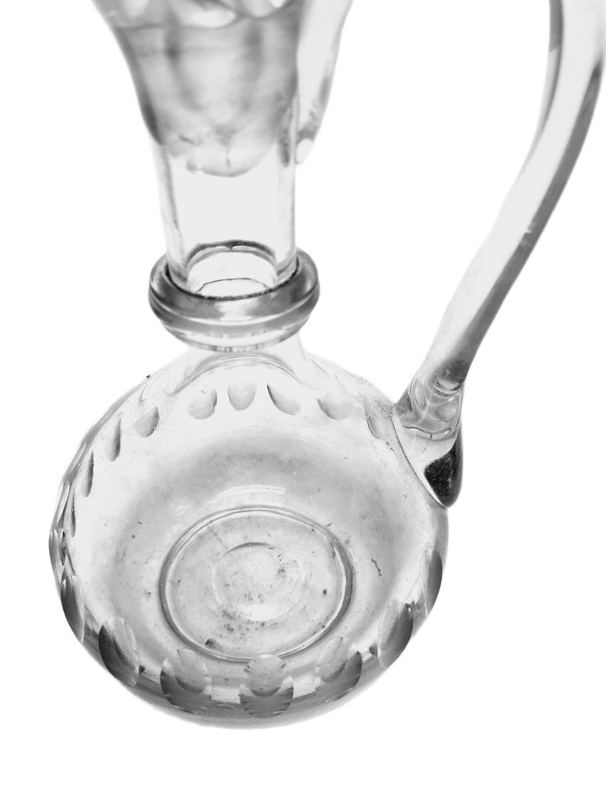 Art Deco crystal carafe, Germany, 1900s