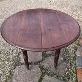 Round Half Moon Console Table
