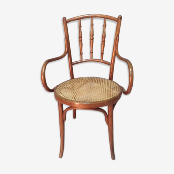 Fauteuil canné 1900