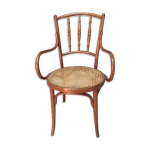 Fauteuil canné 1900
