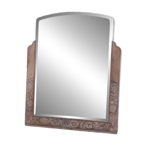 Miroir art deco biseauté
