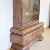 Art Deco Display Cabinet Walnut 1920s 1930s