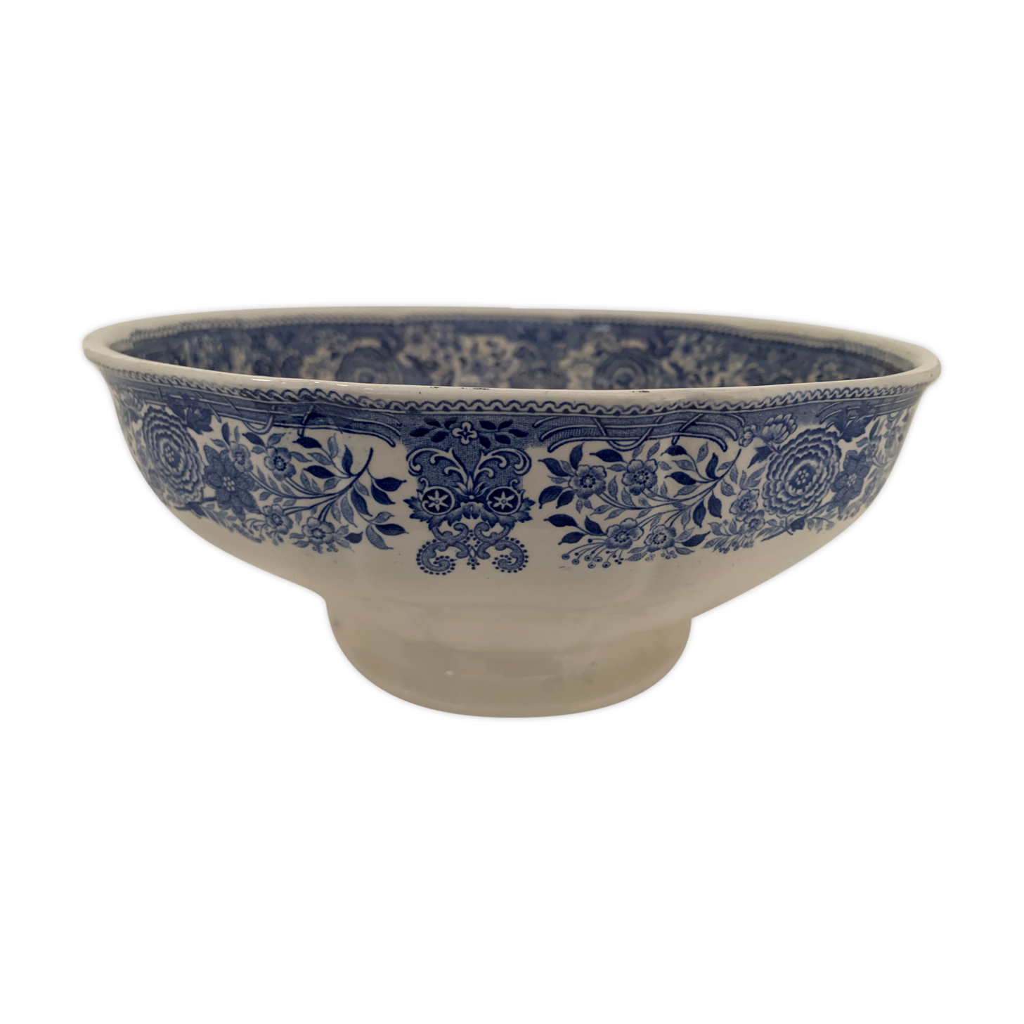 Saladier ancien en faïence Villeroy et Boch, modèle Burgenland